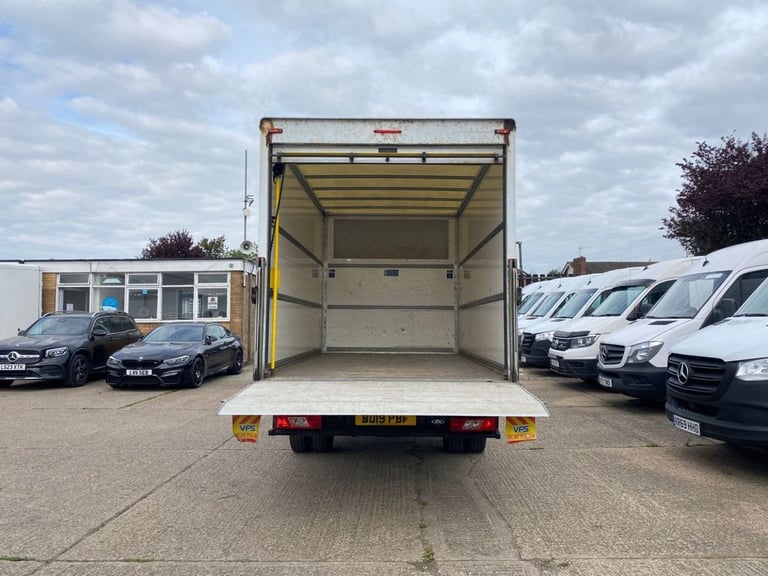 2019 19 FORD TRANSIT 2.0 TDCI T350 ECOBLUE L4 LUTON BOX BODY TWIN WHEEL RWD 130B