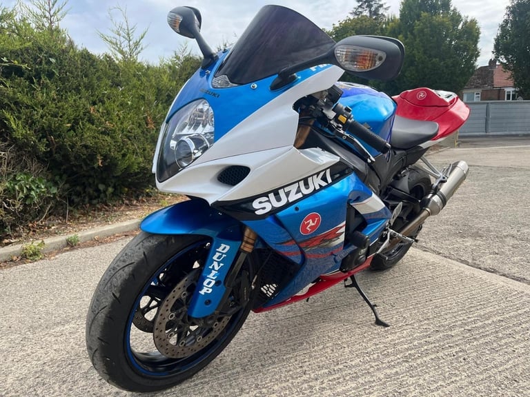 2008 08 SUZUKI GSXR 1000 K7 GSXR1000 SUPERBIKE CLASSIC SPORTS BLUE  WHITE