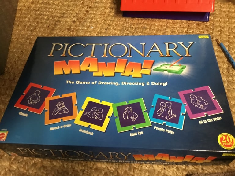 image for Pictionary Mania Board Game by Mattel