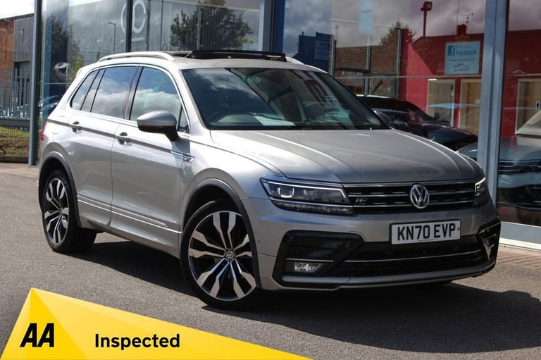 2020 70 VOLKSWAGEN TIGUAN 2.0 TDI R-LINE TECH SUV 5DR DIESEL DSG EURO 6 (S/S) (1