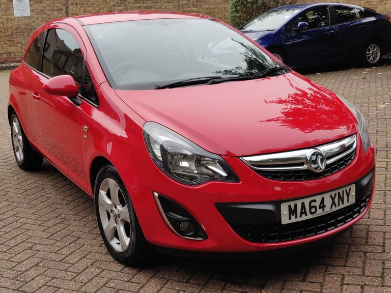 image for VAUXHALL CORSA 1.2 SXi 2014 64 REG RED 3 DOOR HATCH 5 SPEED MANUAL A/C 98K ULEX FREE EXCELLENT!