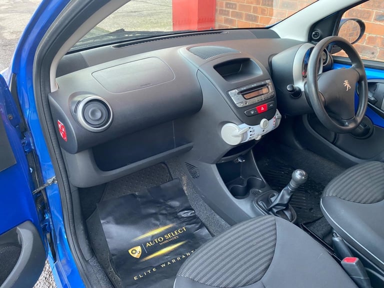 2012 Peugeot 107 1.0 12V Active Euro 5 3dr HATCHBACK Petrol Manual