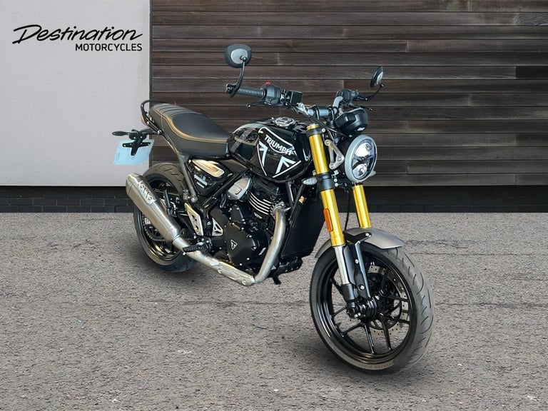 2025 Triumph Speed 400 STANDARD COLOUR Petrol black 6 Speed