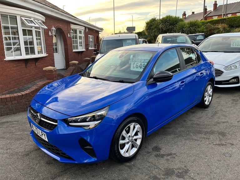 2020 70 VAUXHALL CORSA 1.5 TURBO D SE BLUE 5 DOOR HATCHBACK DIESEL 1 OWNER FSH