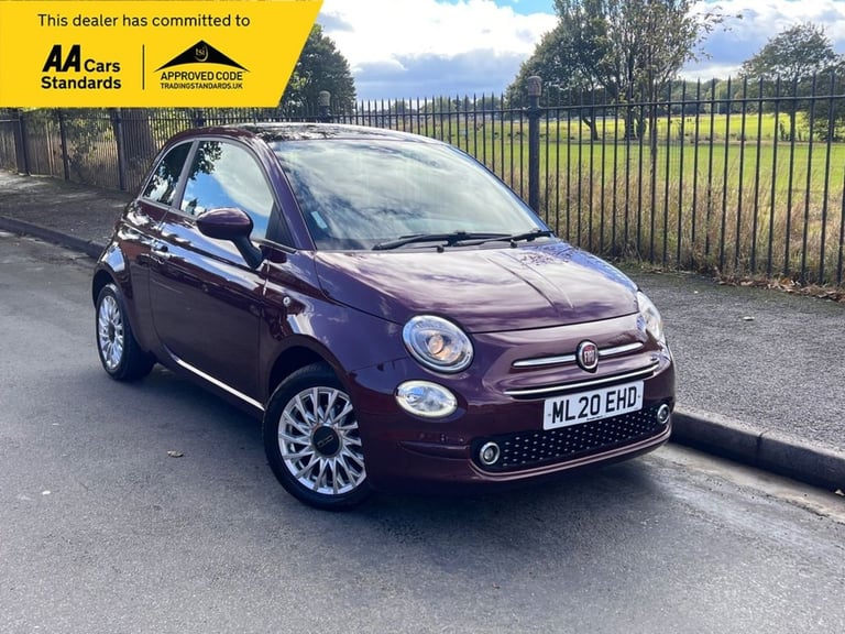 image for 2020 20 FIAT 500 1.0 MHEV LOUNGE HATCHBACK 3DR PETROL MANUAL EURO 6 (S/S) (70 BH
