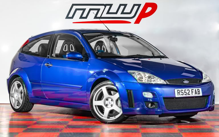 2003 Ford Focus 2.0 RS 3dr Mk1 - Pristine Car - Best Available - 8k Miles - NEC Show Winner HATCH...