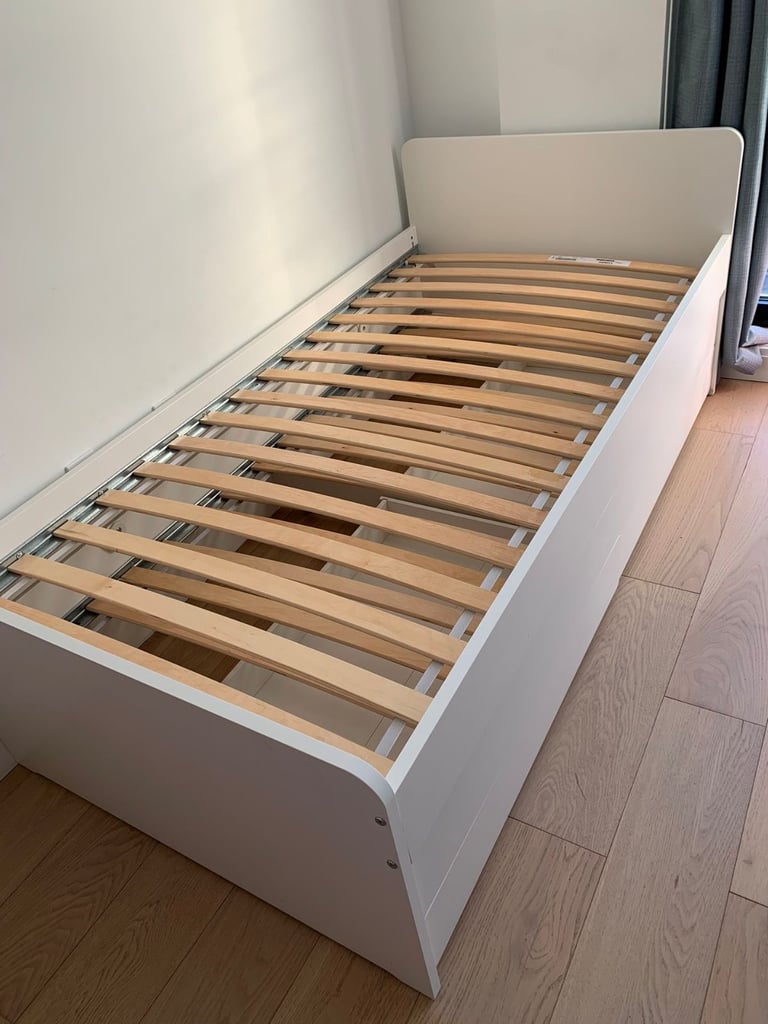 image for Ikea slakt bed frame with underbed storage