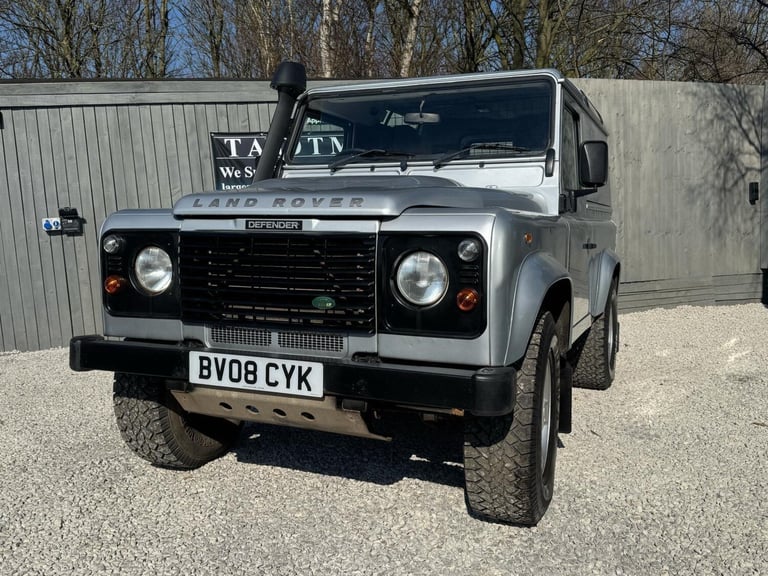 2008 Land Rover Defender 90 2.4 TDCi County Hard Top SUV 4WD SWB Euro 4 3dr PANEL VAN Diesel Manual