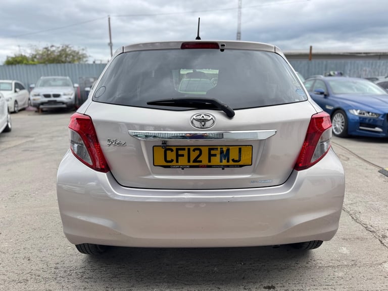 2012 Toyota Vitz YARIS 1.0 AUTO 5DR Hatchback Petrol Automatic
