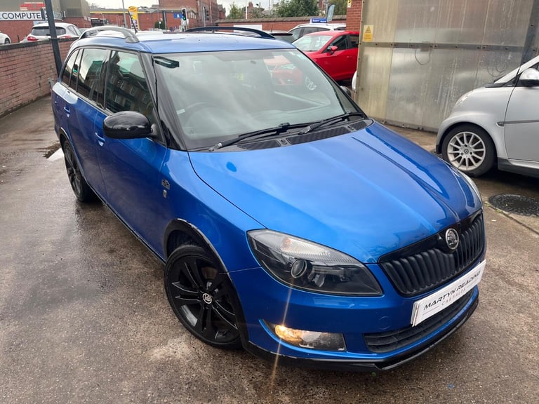 SKODA FABIA 1.2 TSI Monte Carlo in Race Blue 2013