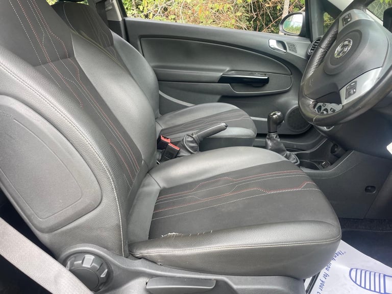 VAUXHALL CORSA 1.2 VVT ACTIVE 62 REG BLACK 3 DOOR MOT FEBRUARY 18TH 2026 SERVICE HISTORY 50+MPG