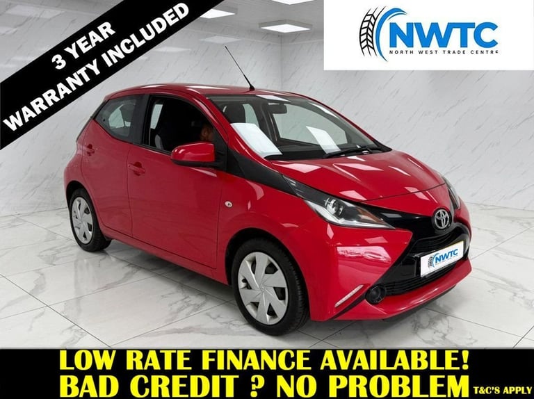 image for 2018 Toyota AYGO 1.0 VVT-i x-play Hatchback 5dr Petrol Manual Euro 6 (71 ps) Hatchback Petrol Manual