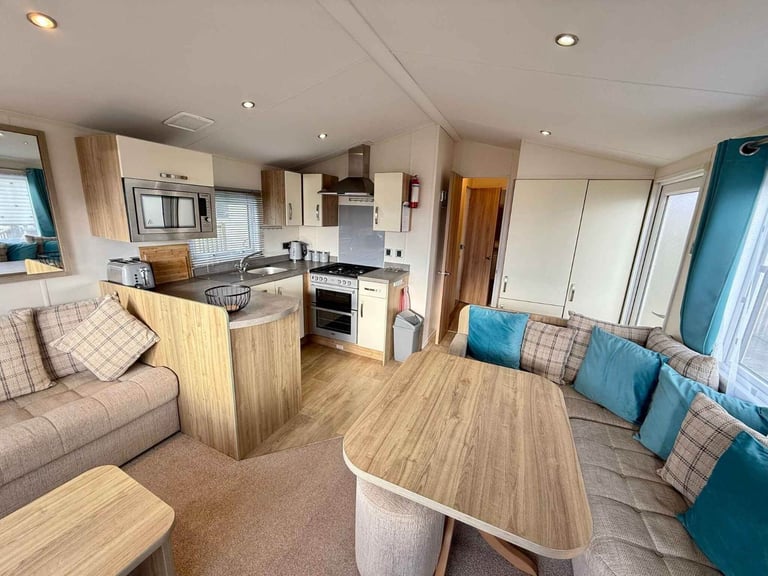 Two bed static caravan for sale at Seaview Gorran Haven Holiday Park, Cornwall - by the sea PL26 6LL