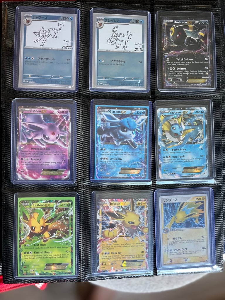 Pokemon TCG Cards Binder Collection - NM condition