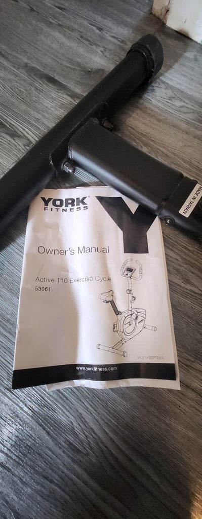 York Active 110 Exercise bike  fitness bike 