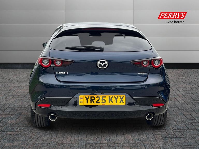 2025 Mazda Mazda3 2.0 e-Skyactiv X MHEV [186] Homura 5dr [Sunroof] Hatchback Manual