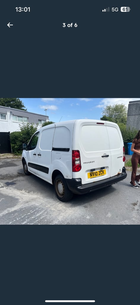 Peugeot, PARTNER, Panel Van, 2010, Manual, 1560 (cc)