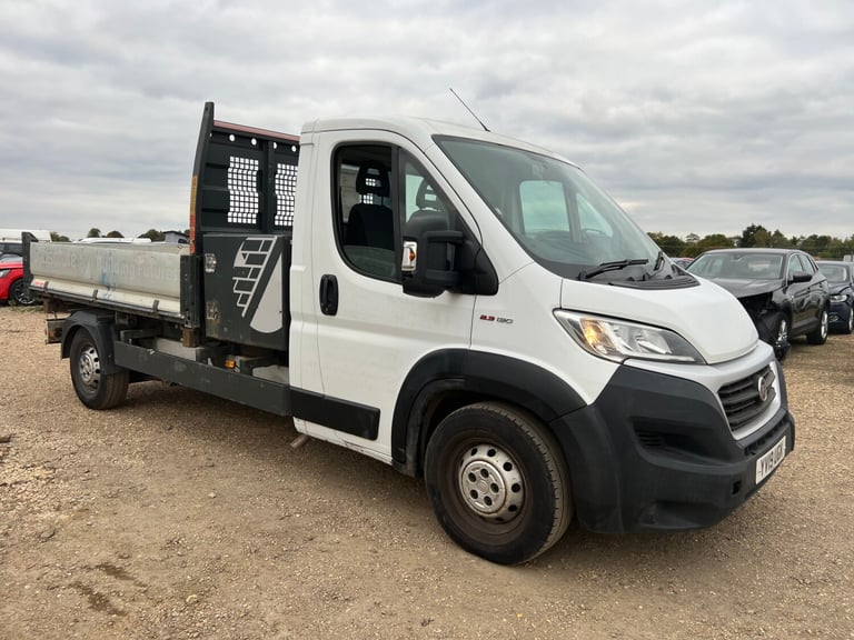 2019 FIAT DUCATO TIPPER VAN SALVAGE DAMAGED REPAIR CAT N LOGBOOK EURO 6 ULEZ 