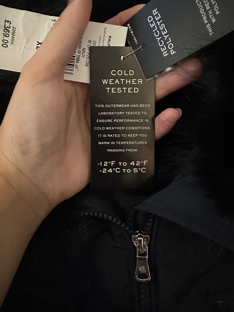 Ralph Lauren quilted down coat