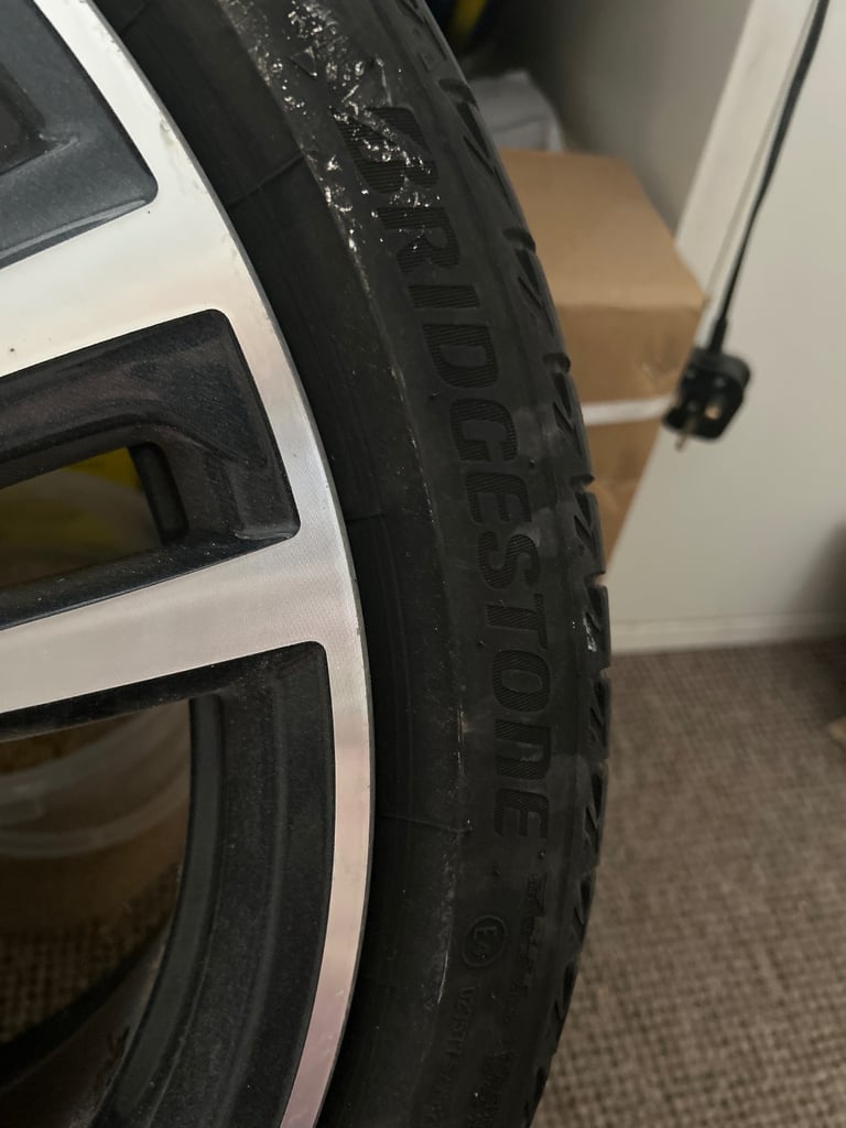 image for BMW 3 series tyre and alloy wheel 