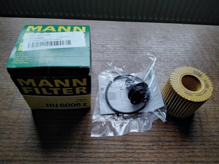 MANN FILTER HU 6006z for DAIHATSU, SUBARU and TOYOTA, Oil Filter.