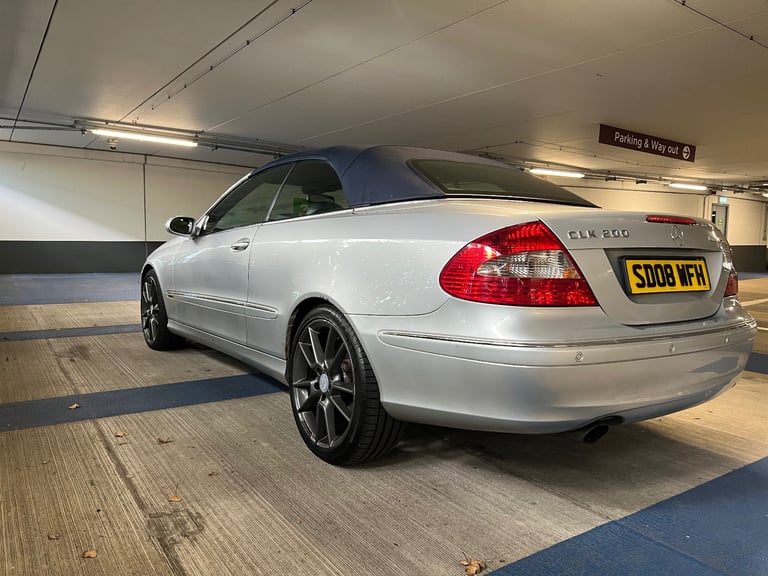 Mercedes-Benz, CLK, Convertible, 2008, Semi-Auto, 1796 (cc), 2 doors