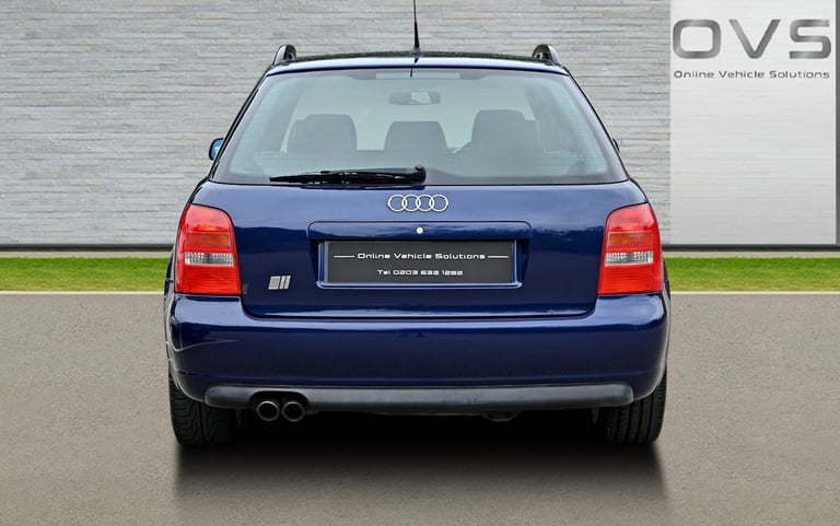 AUDI S4 2.7 [Bi-TURBO] V6 QUATTRO PETROL MANUAL 5DR AVANT/ESTATE 2000 [W] BLUE