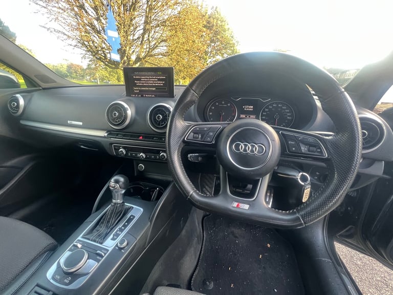 2017 Audi A3 1.4 TFSI Black Edition 4dr S Tronic SALOON Petrol Automatic