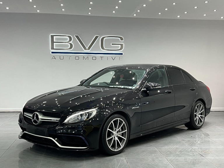  Mercedes-Benz C Class 4.0 C63 V8 BiTurbo AMG Saloon 4dr Petrol SpdS MCT Euro 6 (s/s) (476 ps) Pe...