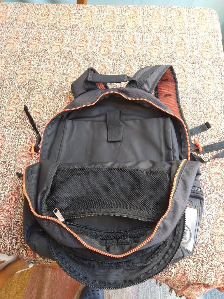 Superdry Black Label Back Pack pre owned 