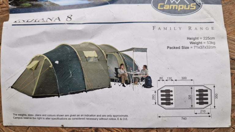 image for Campus Indiana 8 Tent