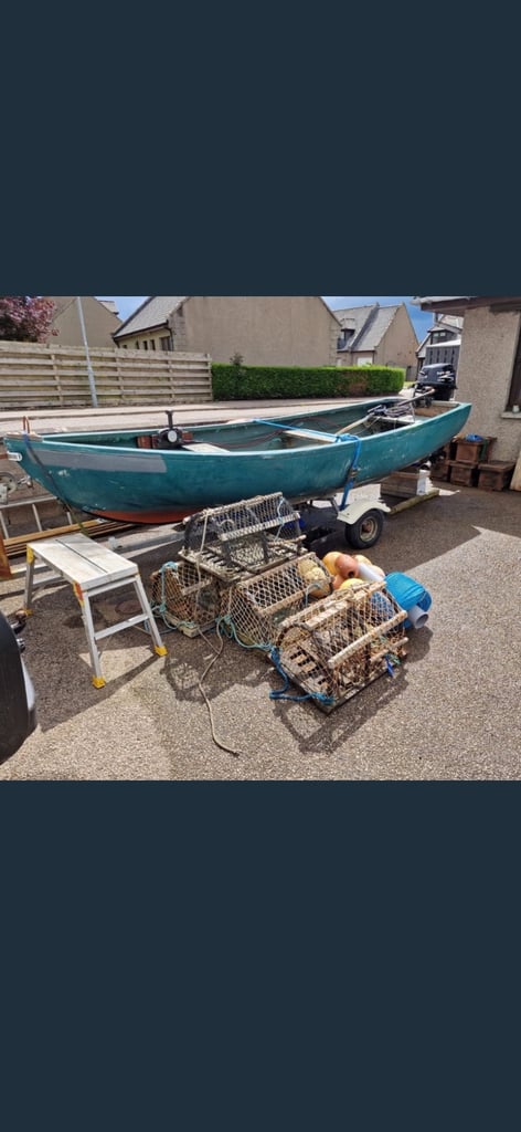 image for 15ft Open Top Boat with x2 Outboards 