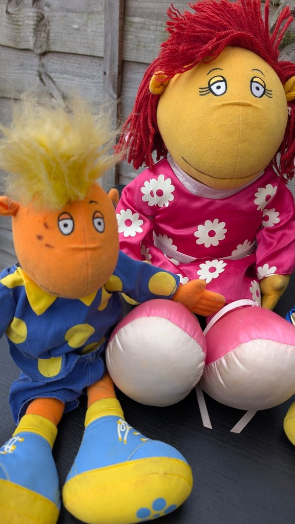 Vintage plush toys joblot tweenies _ toy story 