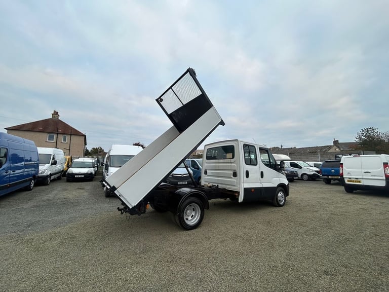 2016 Iveco Daily 2.3 Crew Cab Chassis 3750 WB TIPPER CHASSIS CAB Diesel Manual