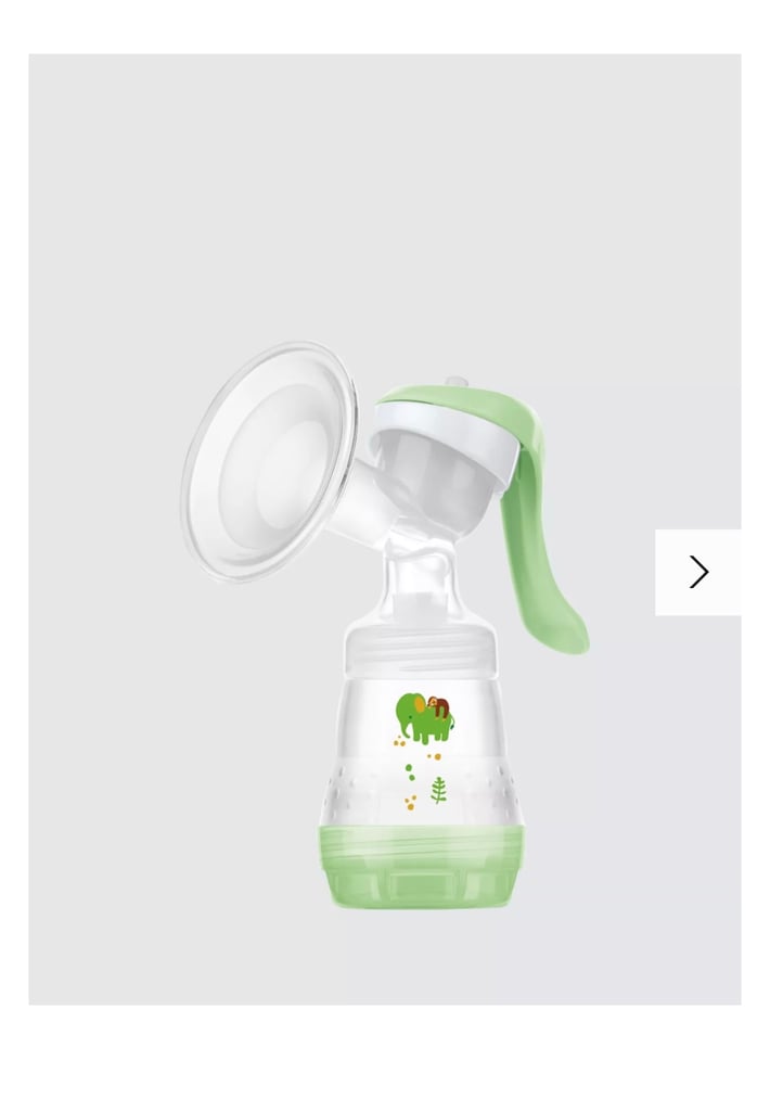 MAM, manual breast pump. 