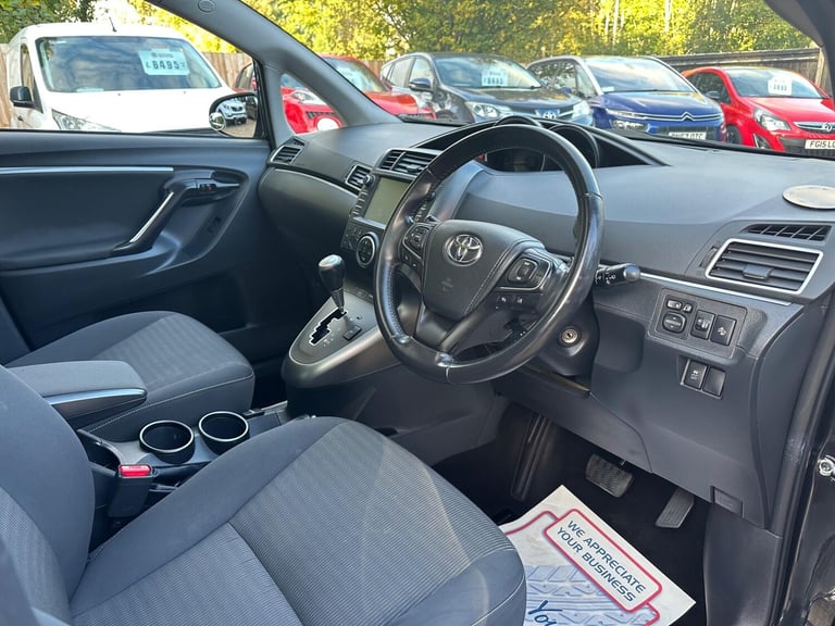 2016 Toyota Verso 1.8 V-Matic Design Multidrive S Euro 6 5dr (7 Seat) MPV Petrol Automatic