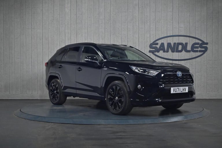 image for 2021 Toyota RAV4 2.5 VVT-h Black Edition CVT Euro 6 (s/s) 5dr ESTATE Petrol/Electric Hybrid Autom...