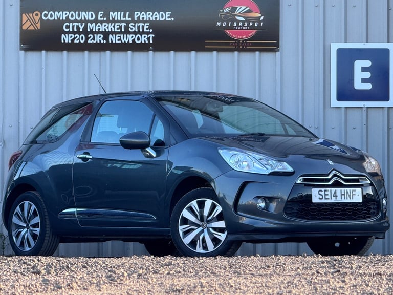 2014 Citroen DS3 1.2 VTi DSign 3dr HATCHBACK Petrol Manual