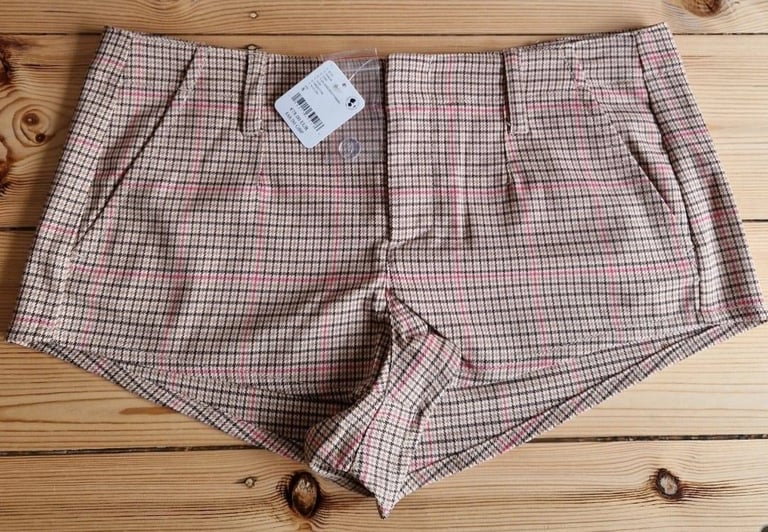 Free People Alessia Menswear Trouser Shorts