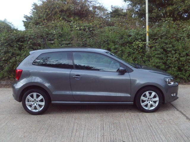 2011 Volkswagen Polo 1.2 Match 3dr Grey 59k Miles FSH Years MOT Warranty HATCHBACK Petrol Manual