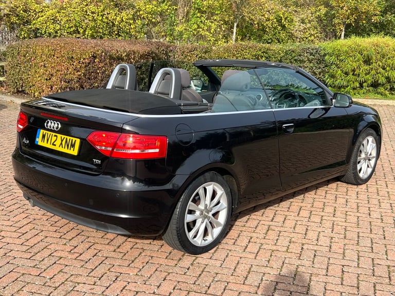 2012 Audi A3 1.6 TDI Sport 2dr CONVERTIBLE Diesel Manual