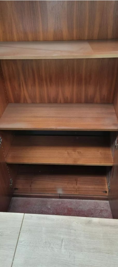 Glass door cabinet, display cupboard