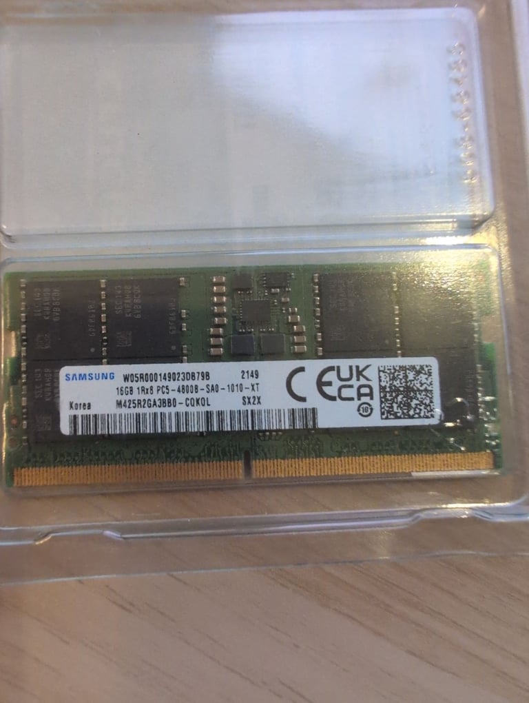 image for Samsung DDR5 4800B 16G SODIMM Ram