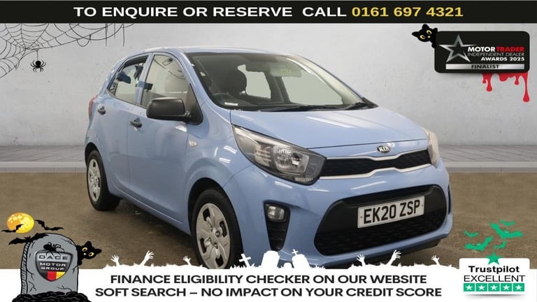 2020 Kia Picanto 1.0 1 5dr [4 seats] HATCHBACK PETROL Manual
