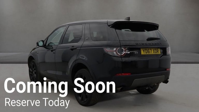 2017 Land Rover Discovery Sport 2.0 TD4 HSE Black SUV 5dr Diesel Auto 4WD Euro 6 (s/s) (180 ps) E...