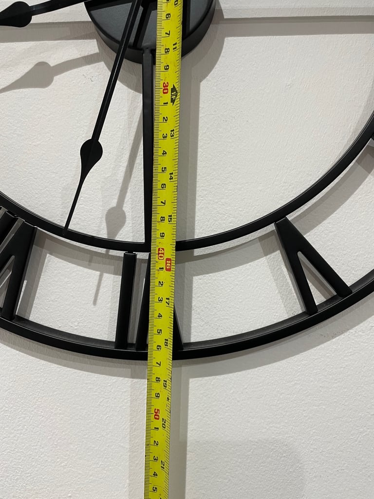 Skeleton wall clock