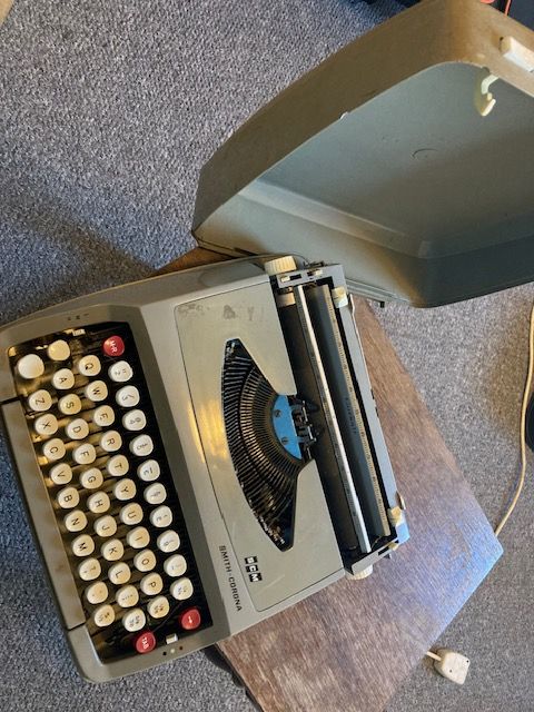 image for Vintage portable type writer