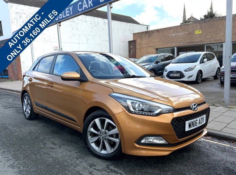 2016 Hyundai i20 1.4 Premium Nav Hatchback 5dr Petrol Automatic Euro 6 (100 ps) Hatchback Petrol ...