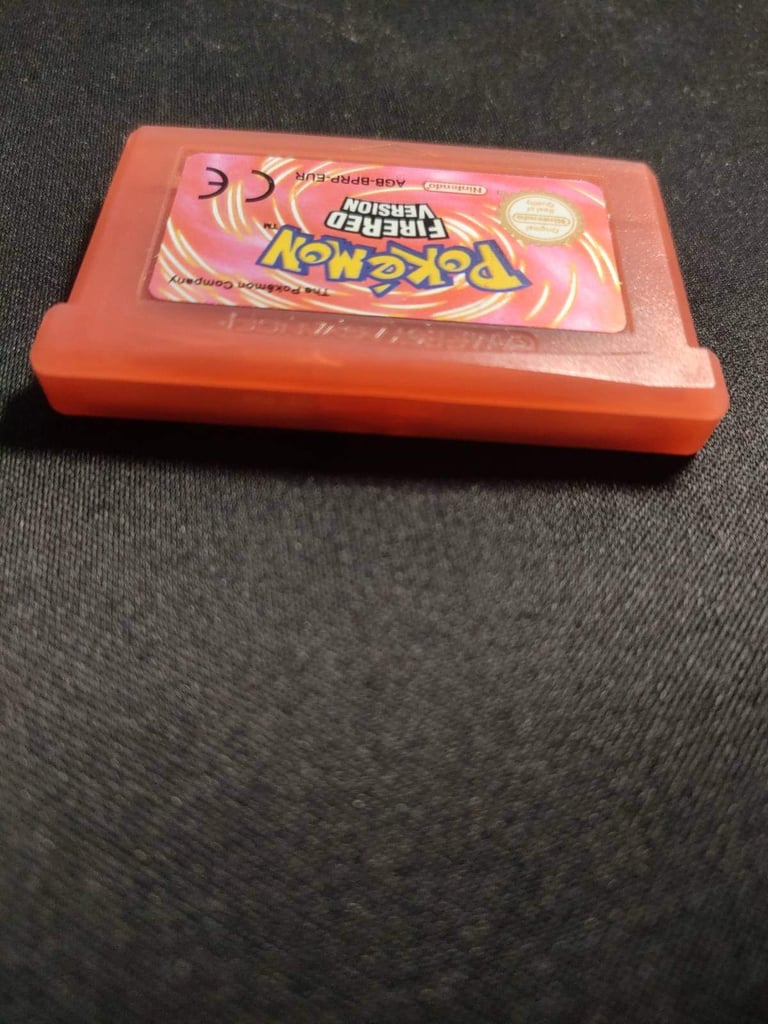 Pokemon Fire red Game boy Advance Cartridge only- UK