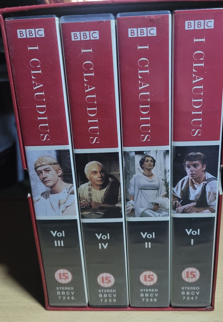 Like New Condition 4 Vhs Video Box Set 